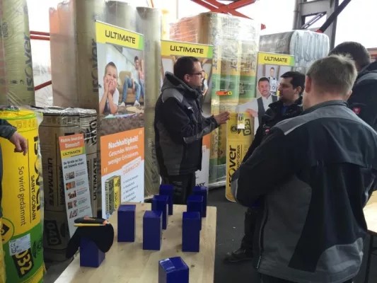 Bild: Hornbach und ISOVER laden zum Profifrühstück