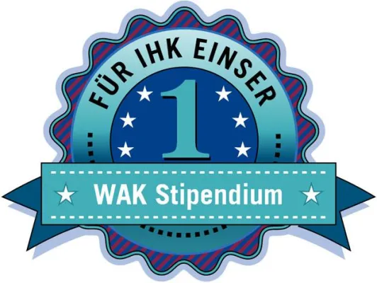 Bild: WAK Stipendium mit sehr gutem IHK Abschluss