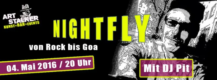 Bild: Nightfly mit DJ Pit - von Rock bis Goa