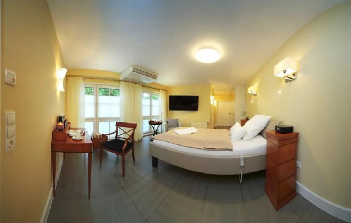 So macht sogar die Zahnbehandlung Spaß! Luxuszimmer in der Praxisklinik Dr. Bill