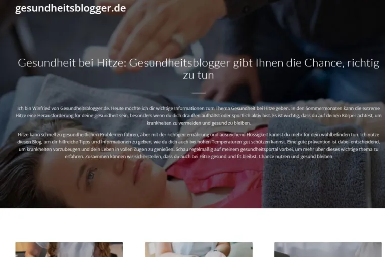 Bild: Gesundheitsblogger im Porträt: Zwischen Aufklärung und Inspiration
