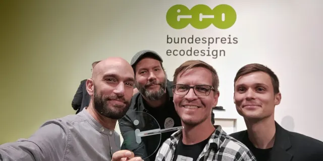 Bild: SHIFTphone 8 gewinnt Bundespreis Ecodesign 2025 in der Kategorie „Produkt“