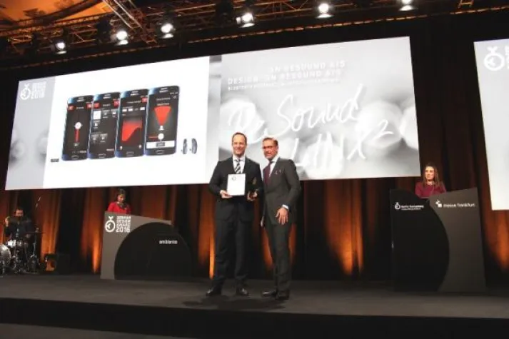 „Design-Oscar“ für smartes Hörgerät: ReSound LiNX² gewinnt German Design Award Gold Bild: „Design-Oscar“ für smartes Hörgerät: ReSound LiNX² gewinnt German Design Award Gold