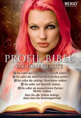 Bild: Dichtung gut – alles gut: Profil-Bibel von REXIO hilft bei der Auswahl des richtigen Werkstoffs