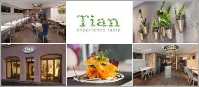 Bild: Grüne Oase zwischen Kalb und Saibling - Das vegetarische Gourmetrestaurant Tian in München