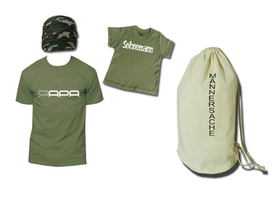 Papa und Sohnemann Bag Männersache