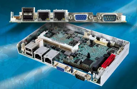Bild: 3,5“ embedded SBC mit sparsamer Dual Core CPU