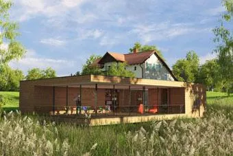 Bild: epasit: Tabalugahaus auf trockenem Fundament errichtet
