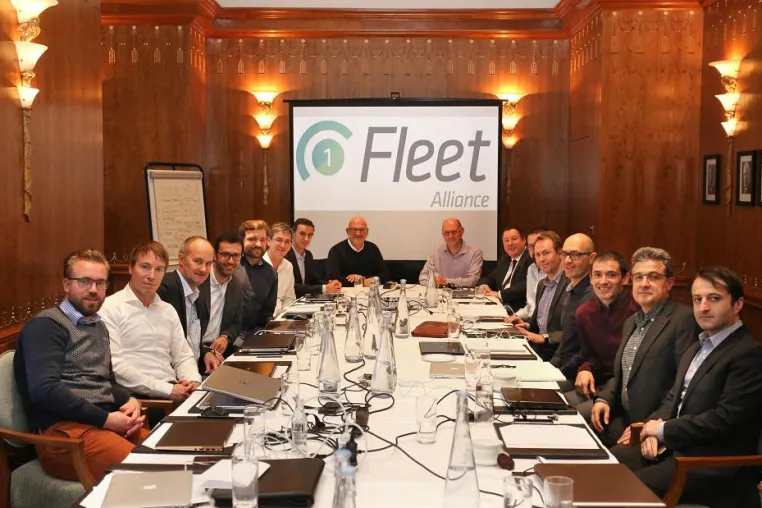 Bild: 1-Fleet Alliance strategisches Treffen in London für enge paneuropäische Telematik-Zusammenarbeit