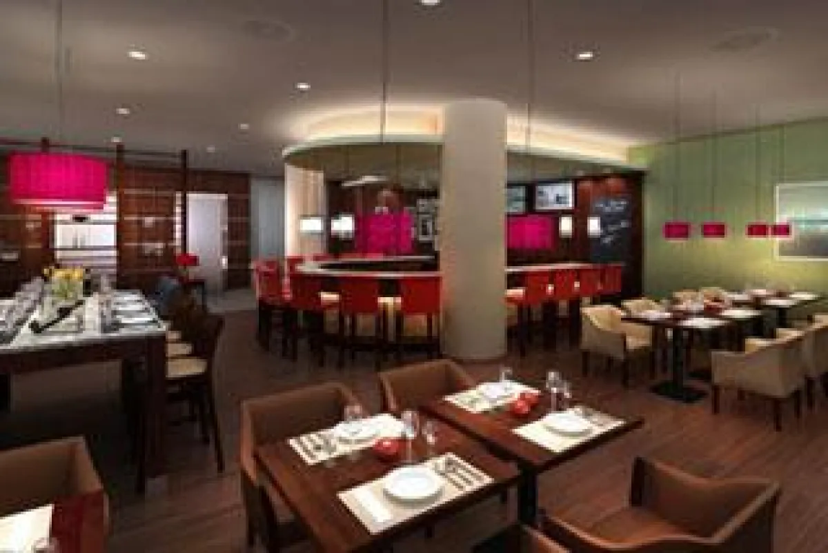 Barbereich im Courtyard Bremen