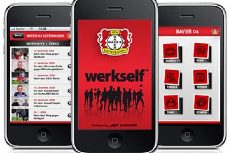 Bild: Bayer 04 Leverkusen – die offizielle iPhone-App des Herbstmeisters