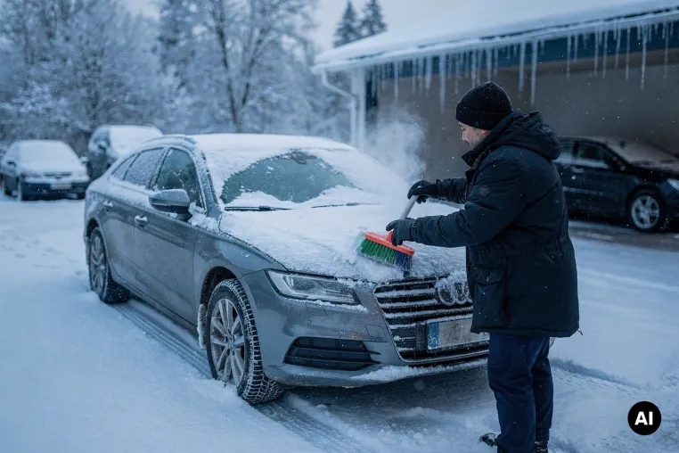 Bild: Bereit für die kalte Jahreszeit: Fahrzeugpflege vor dem Winter