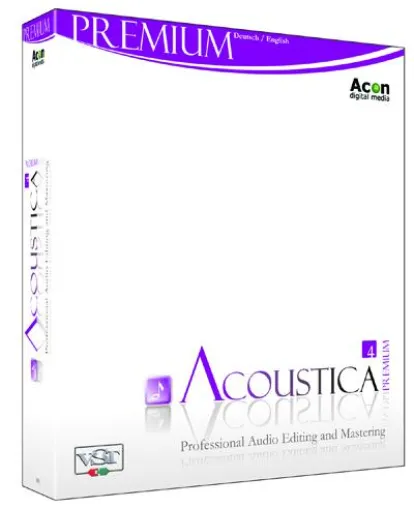 Bild: Acoustica Premium 4: Professionelle und umfangreiche Audiowerkstatt