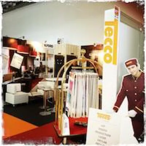 Bild: Erfolgreiche FESPA-Premiere für Papierspezialist Tecco