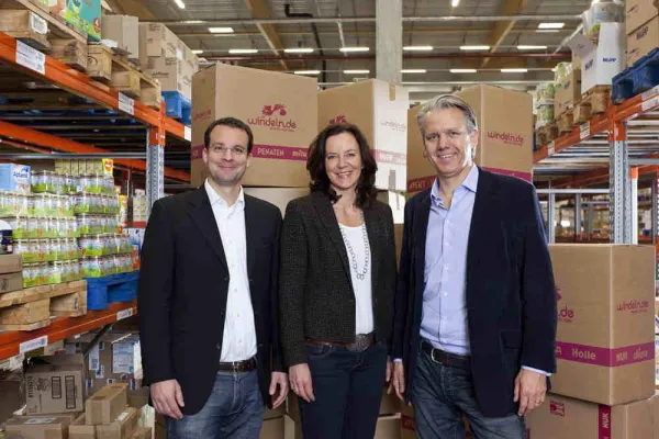 Bild: Wachstumskapital für windeln.de