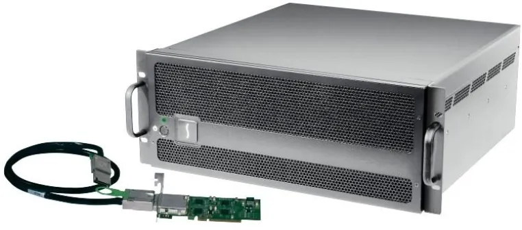 Bild: NAB 2008 - Sonnet Fusion RAID Expander bringt sieben zusätzliche PCI Express-Steckplätze