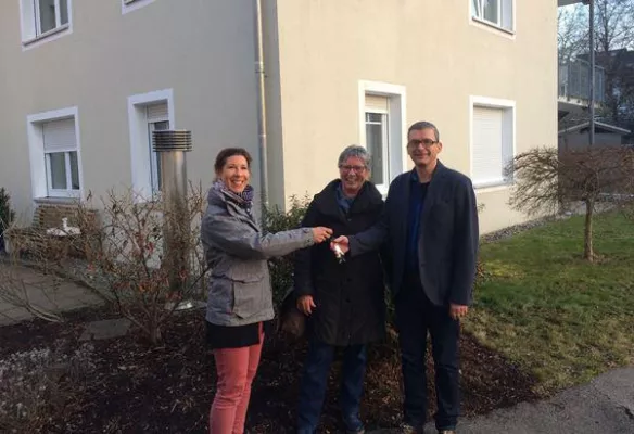 Bild: Neue Leitung im Haus Bregenzer Straße in Wangen