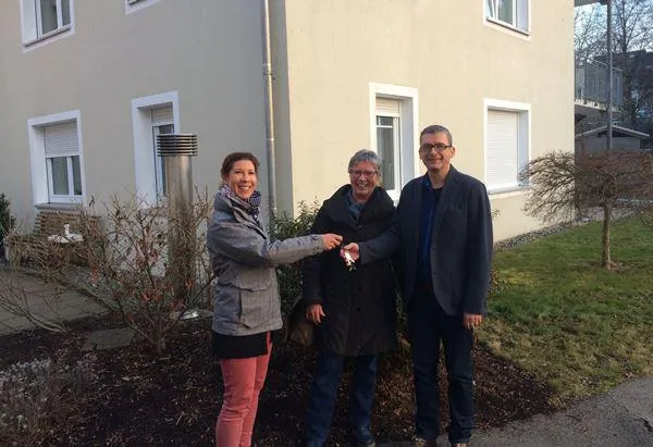 Bild: Neue Leitung im Haus Bregenzer Straße in Wangen