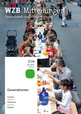 Bild: Generationen: Das Juni-Heft der WZB-Mitteilungen