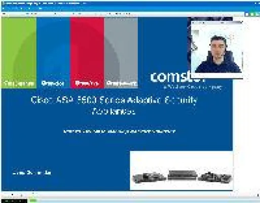 Bild: Comstor Online-Trainingscenter über WebEx