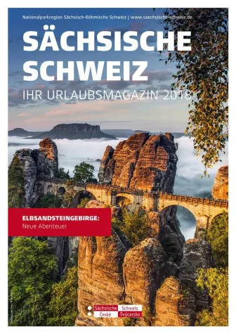 Bild: Neue Abenteuer im Elbsandsteingebirge: Urlaubsmagazin Sächsische Schweiz 2018 erscheint