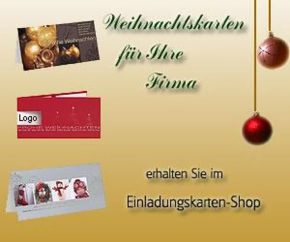 Eine Auswahl unserer Weihnachtskarten