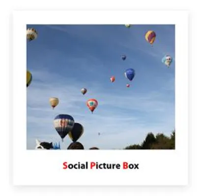 Bild: Social Picture Box – Bilder für soziale Netzwerke zu sozialen Preisen