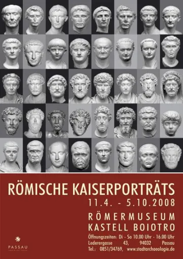 Bayern - RÖMISCHE KAISERPORTRÄTS in Passau Bild: Bayern - RÖMISCHE KAISERPORTRÄTS in Passau