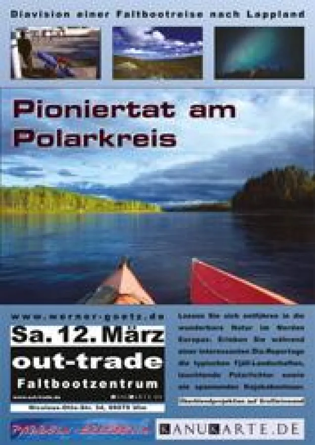 Reisevortrag mit dem Faltboot durch Lappland