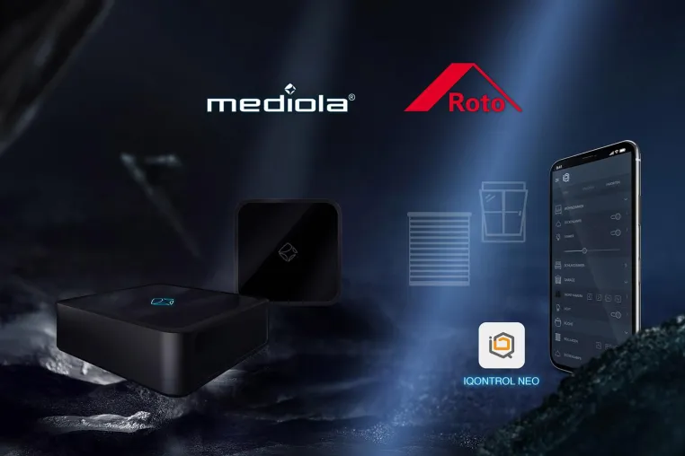 Bild: Mediola® und Roto vereinbaren Zusammenarbeit im Bereich Smart Home