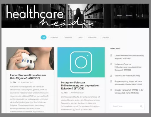 Der neue Blog über ungewöhnliches und unorthodoxes Engagement für unsere Gesundheit – HealthcareHeidi.de Bild: Der neue Blog über ungewöhnliches und unorthodoxes Engagement für unsere Gesundheit – HealthcareHeidi.de