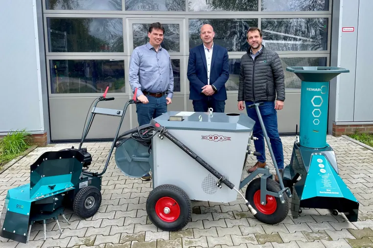 Bild: Remarc GmbH wird exklusiver Vertriebspartner für Heißwasser-Unkrautbekämpfung von Empas BV