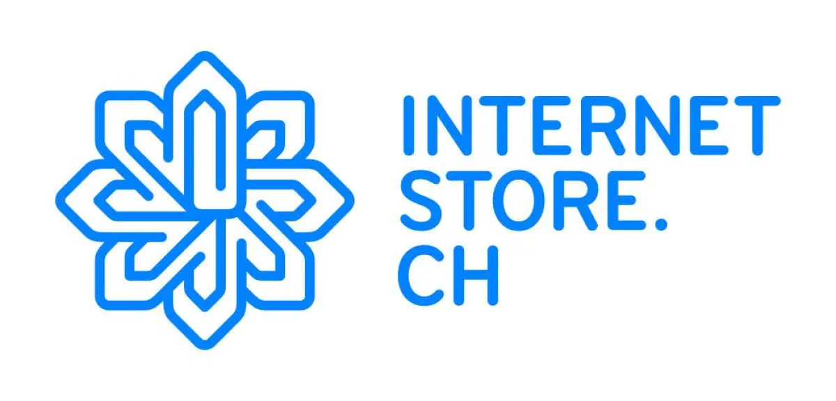 Das neue Markenzeichen von internetstore.ch - eine rotierende Büroklammer