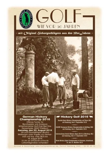 Bild: German Hickory Championship: Zeitreise in Bad Ems - Golf wie in den 30er Jahren