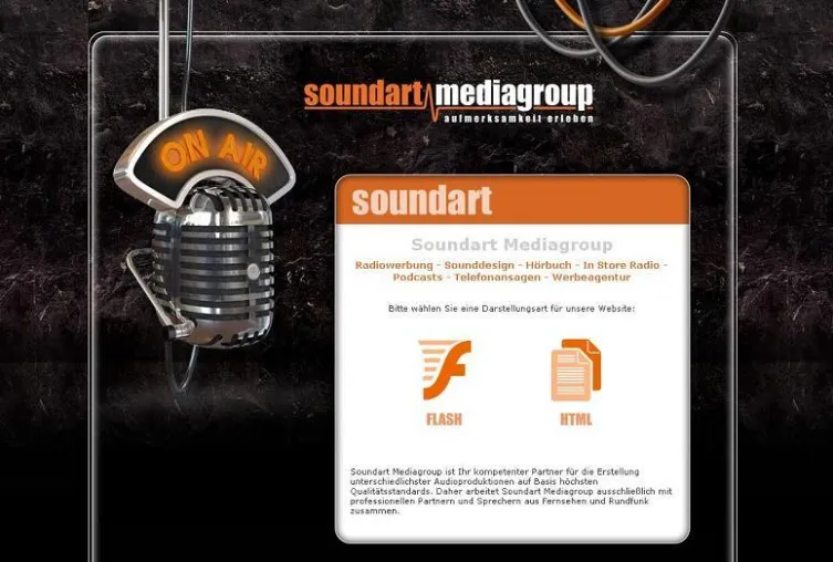 Radiowerbung mit den Stimmen aus Funk und TV – Soundart Mediagroup stellt sich vor Bild: Radiowerbung mit den Stimmen aus Funk und TV – Soundart Mediagroup stellt sich vor