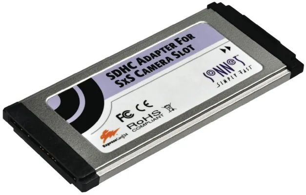 Bild: SDHC-Adapter für SxS von Sonnet