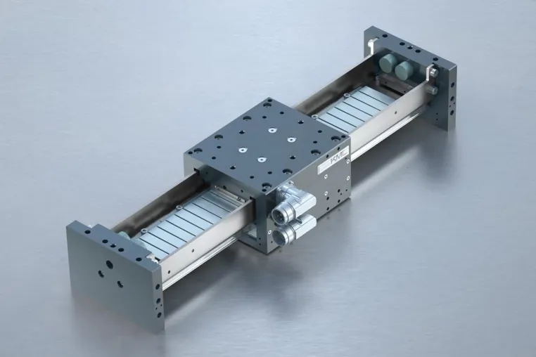 Bild: AUTOMATICA Neuheit: Linearmotorsystem LMS E² mit HIPERFACE®