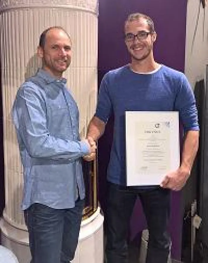 Stefan Soutschek und Marius Himmelreich (v.l.n.r.)