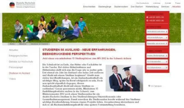 Bild: Studieren im Ausland - Neue Erfahrungen, beeindruckende Perspektiven