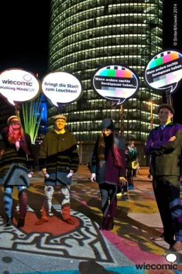 Bild: Produkt-Neuheit: Walking Minds LED. Die Nacht wird zur Promotion-Saison.