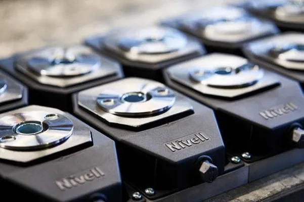 Bild: Nivell auf der AMB 2018 - Aufstelltechnik für Maschinen