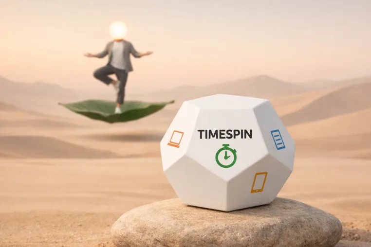Bild: Wie TimeSpin® durch haptische Zeiterfassung das Betriebliche Gesundheitsmanagement (BGM) verbessert.