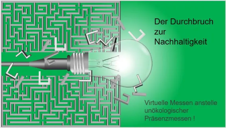 Bild: Untersuchung:  Virtuelle Ausstellungen senken CO2-Emissionen um 99 % 