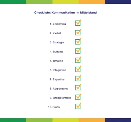 Bild: 10 Punkte, wie der Mittelstand seine Kommunikation verbessert