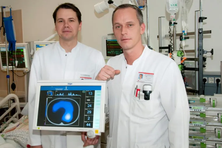 Neues Diagnose-Gerät macht Beatmung dauerhaft und schmerzfrei sichtbar Bild: Neues Diagnose-Gerät macht Beatmung dauerhaft und schmerzfrei sichtbar