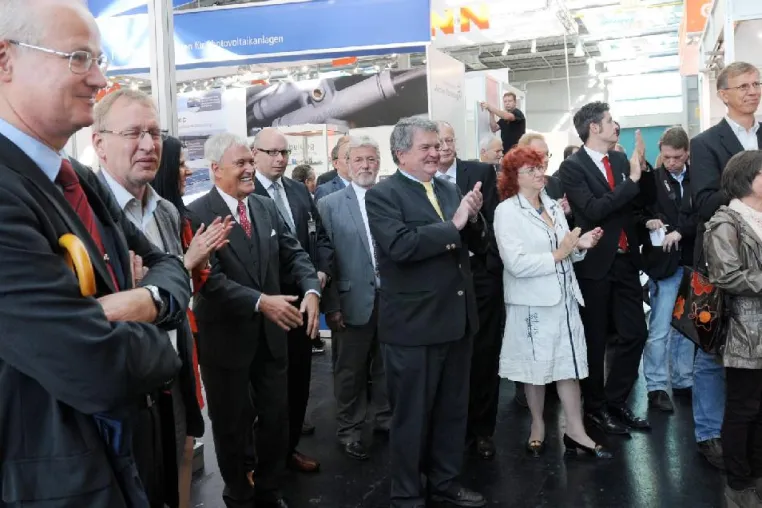 Bild: OKTOPUS - der Energienavigator begeistert Delegation aus Wirtschaft und Politik