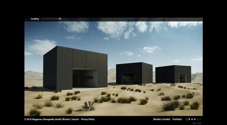 w3design. wurde mit dem Gaggenau Online Showroom für den DMMA Onlinestar 2010 nominiert Bild: w3design. wurde mit dem Gaggenau Online Showroom für den DMMA Onlinestar 2010 nominiert