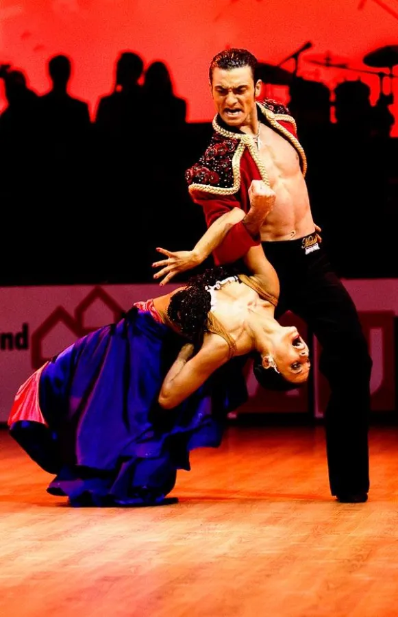 Die Weltspitze der Lateinamerikanischen Tänze zu Gast beim Euro Dance Festival: Stefano di Filippo und Olga Urumova.
