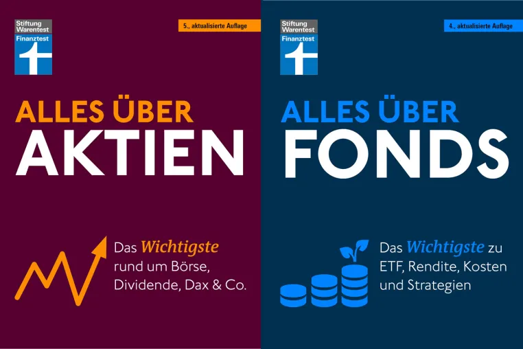 Bild: Neuauflagen bei Stiftung Warentest – Alles über Fonds und Alles über Aktien