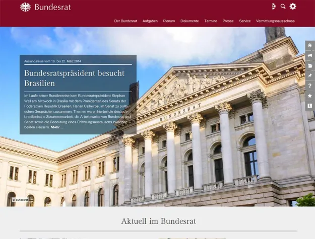Bild: Aperto und Materna erneuern den Web-Auftritt des Bundesrates